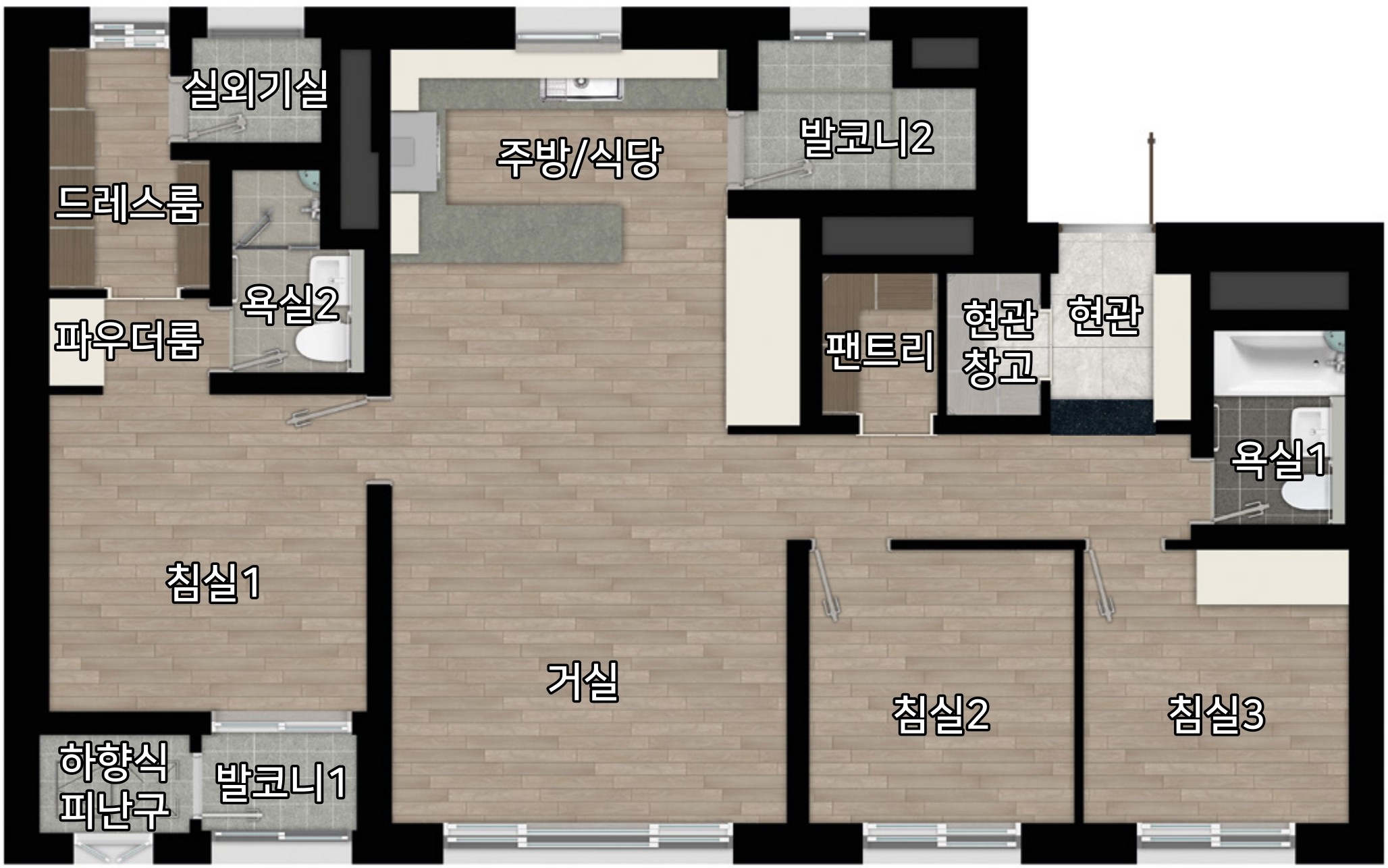 84제곱미터 A타입 이미지 2